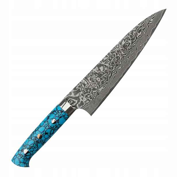 Takeshi Saji Btq R-2 Black Ručně kovaný japonský Nůž šéfkuchaře 18 cm