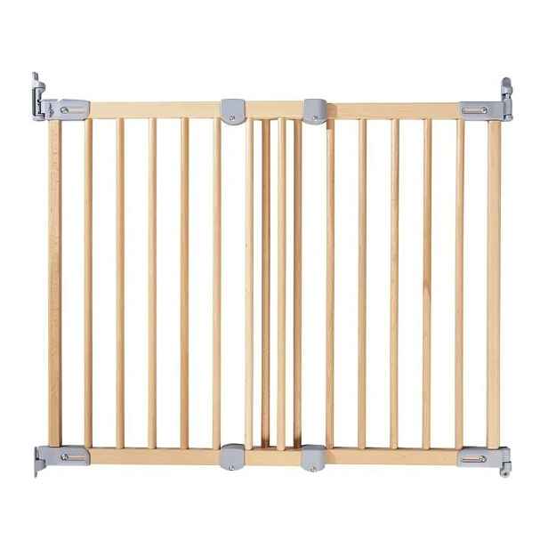 Dřevěná bezpečnostní brána 69-106,5 cm pro dveře a schody