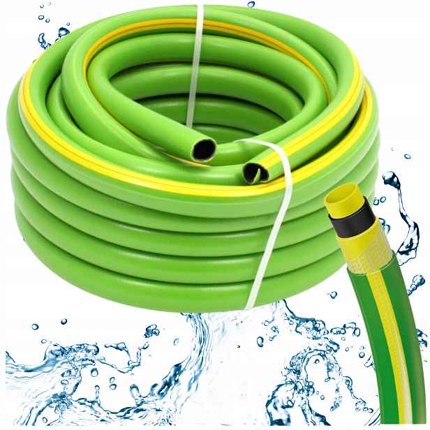 Hadice 1/2' 30 m Nekroucená Zelená 4 Vrstvy Pvc Silná