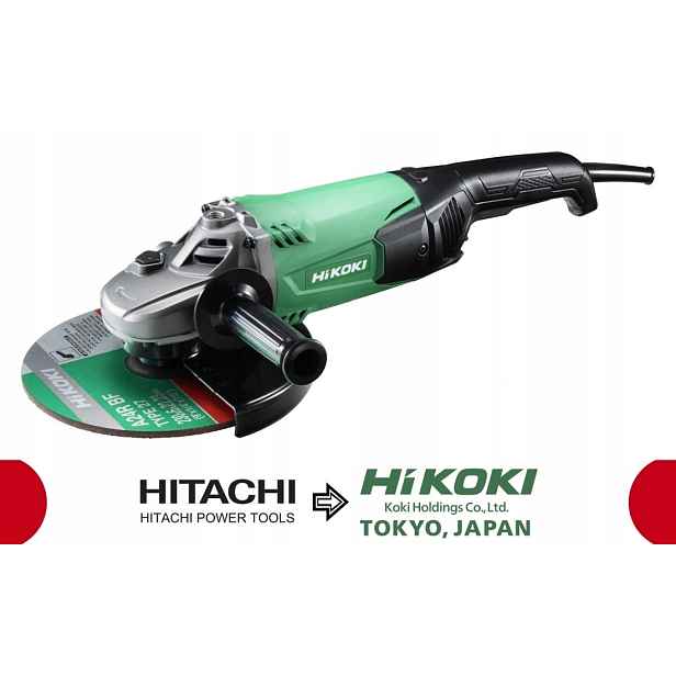 Hikoki úhlová bruska 230 mm 2200 W bruska bruska Wolny Start G23SWU2 Ugz
