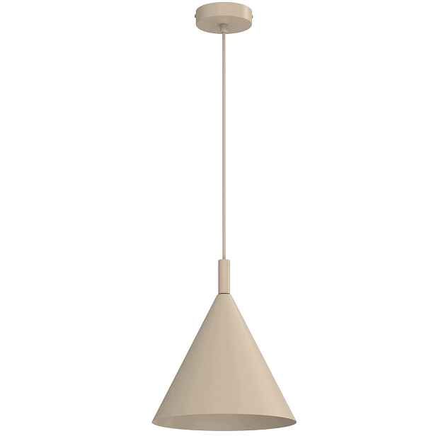 Luminex závěsná lampa minimalistická béžová kuželová GU10 1x8W vins