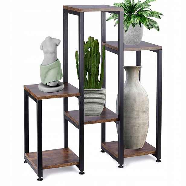 Držák Na Květináč kovový 6-úrovňový 80 cm