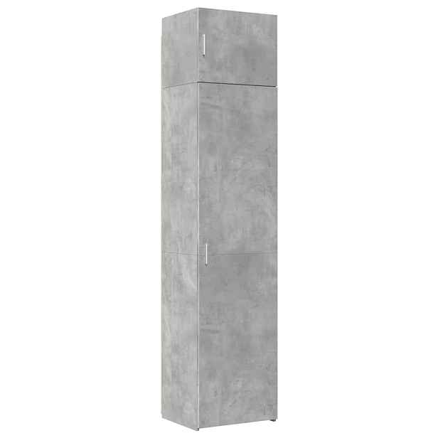 vidaXL Úložná skříňka betonově šedá 50x42,5x225 cm kompozitní dřevo
