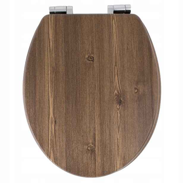 Sada Wc sedátko s pomalým zavíráním Mdf, nastavitelné panty 11,5-20 cm