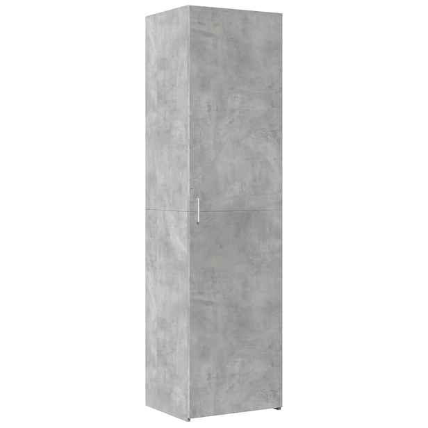 vidaXL Skříň highboard betonově šedá 50x42,5x185 cm kompozitní dřevo