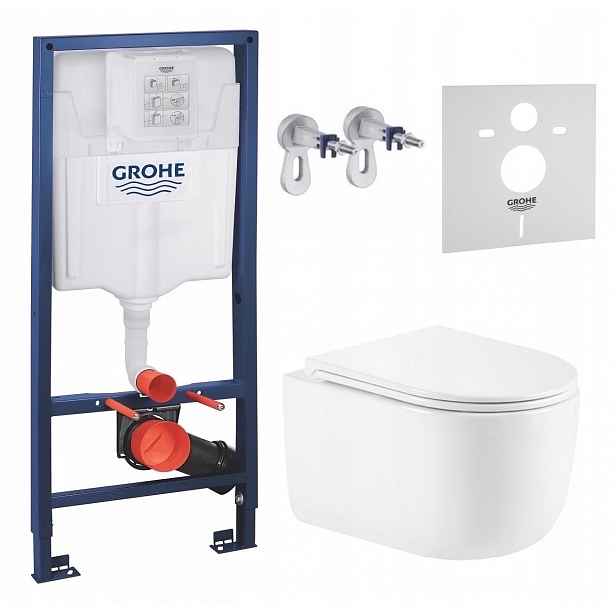 Podomítkový Wc set Stelaz Grohe Wc mísa Tornado Imprese