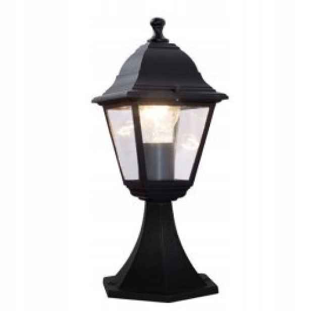 Lampa lampová sloupková Benoit 38 Cm IP44 60W, hliník, černá