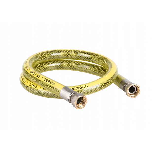 Pružný Plynový kabel 1/2" Ww 200 cm Pro Plyn Certifikát Norma Uni
