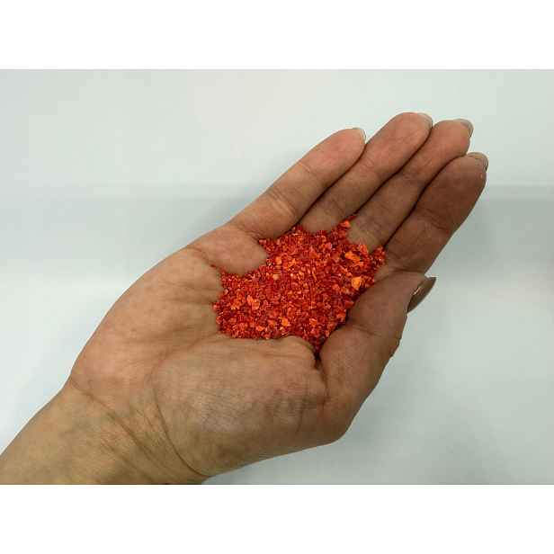 Grys skleněný v oranžovém odstínu 1-3 mm 5 kg Garden Grit