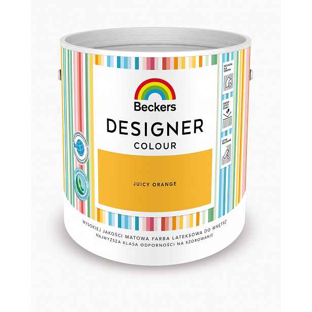 Beckers Designer Color 2,5L Mat Šťavnatý pomeranč
