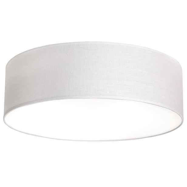 Stropní Svítidlo Stropní Svítidlo Bílé Lněné Stínítko 40 CM Do Obývacího Pokoje Ložnice Glamour