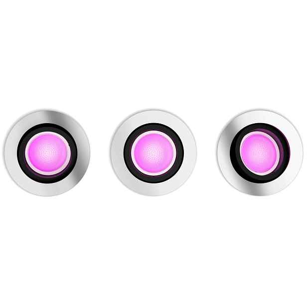 Svítidlo GU10 Philips HUE Centura hliník