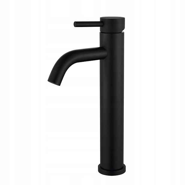 Vysoká umyvadlová baterie Wezer EKO11C-01-BLACK