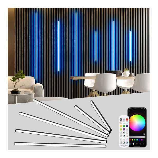 Led pásek pro akustické panely Rgb WiFi 6 Ks Scian osvětlení