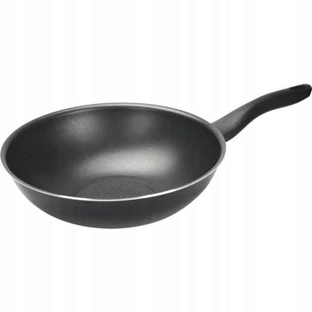 Pánev wok hliníková s nepřilnavým povrchem Forex 28 cm, vhodná pro indukci