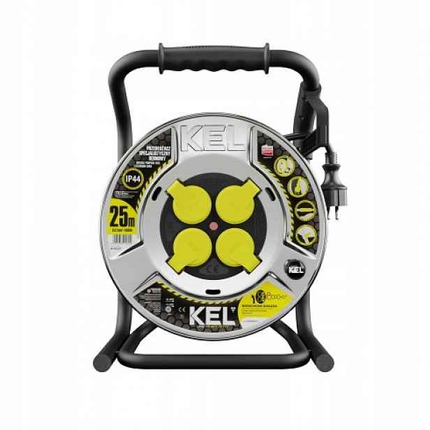 Prodlužovací Kabel Bubnový 25 m 3x2 5 mm Kel w 99257 pro dílnu pro profesionály