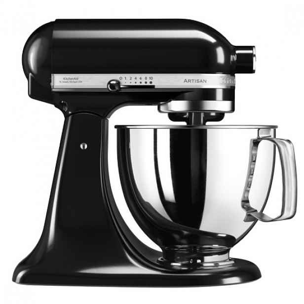 Stolní robot Artisan, mísa 4,8 l, model 125, Onyx Black - KitchenAid