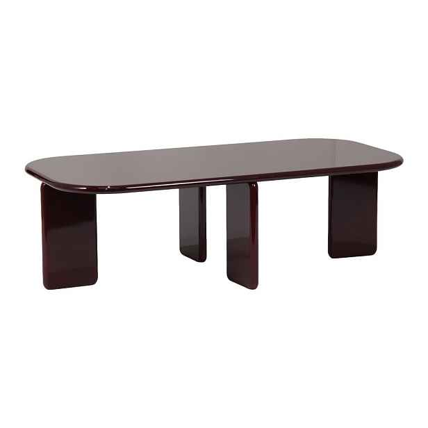 Vínový konferenční stolek 60x120 cm Mimo – MOME