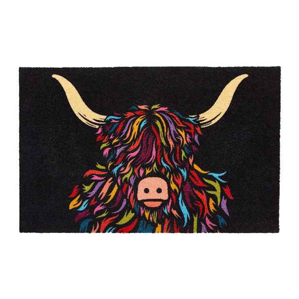 Rohožka 40x60 cm Highland Cow – Artsy Doormats