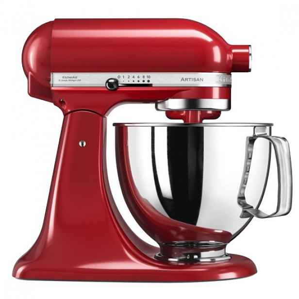 Stolní robot "Artisan“, s mísou o objemu 4,8 l, model 125, "Empire Red