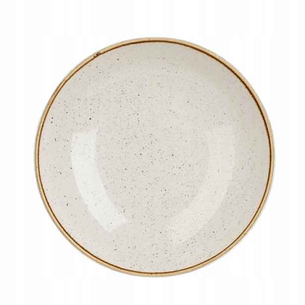 Talíř hluboký Churchill Stonecast Barley White 24,8 cm 12 ks