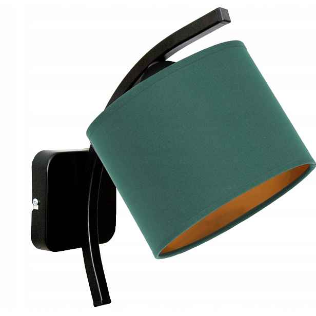 Nástěnná Lampa Zlatá, Moderní Led, Černá, Nástěnná Lampa