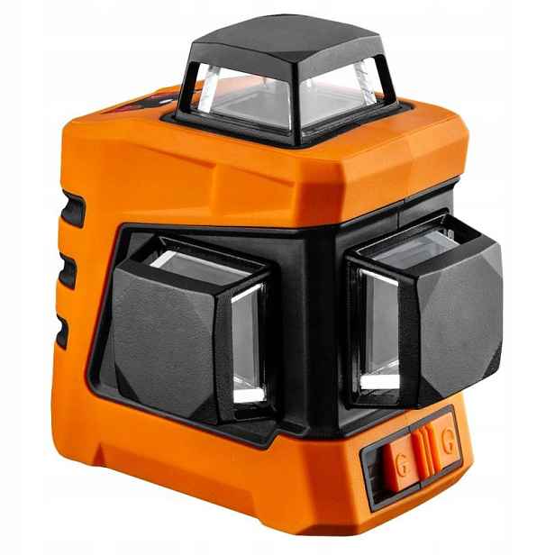 Rovinný Laser 15 M 3D 360 Červený T N75-103