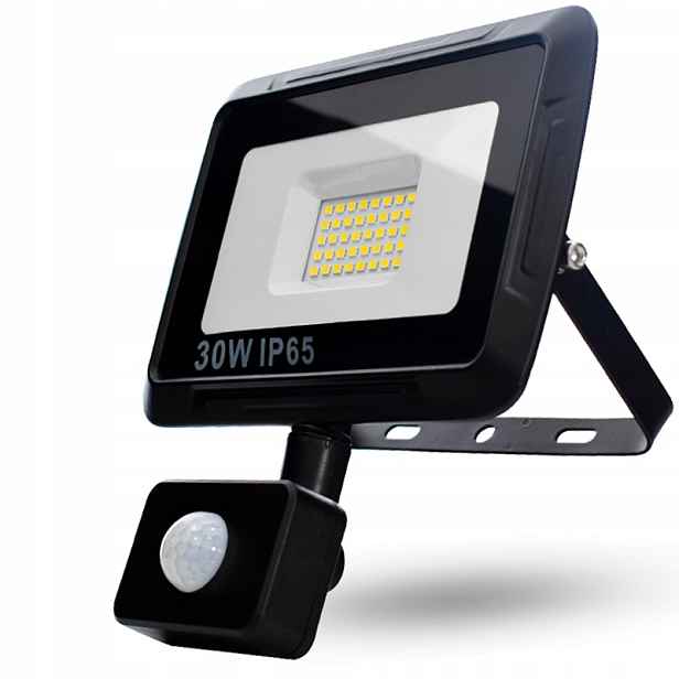 2ks Led reflektor s pohybovým a soumrakovým senzorem 30 W