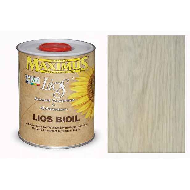 Maximus Lios Bioil Titanium grey Titanově šedý 1L barvicí olej na dřevo