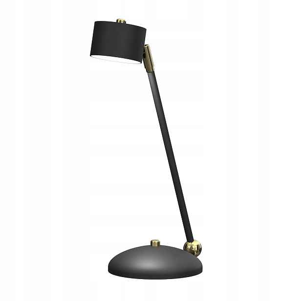 Milagro Stolní lampa Arena Kovová Černá Zlatá GX53 230V MLP7764
