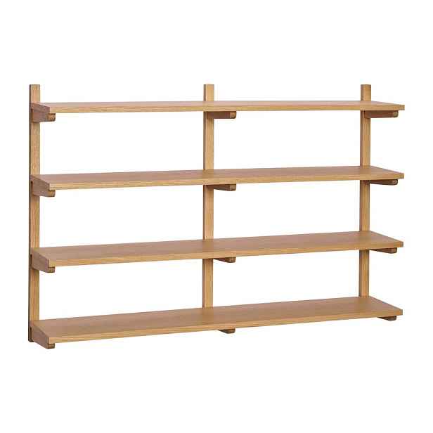 Patrová police v dekoru dubu v přírodní barvě 120 cm Long – Hübsch