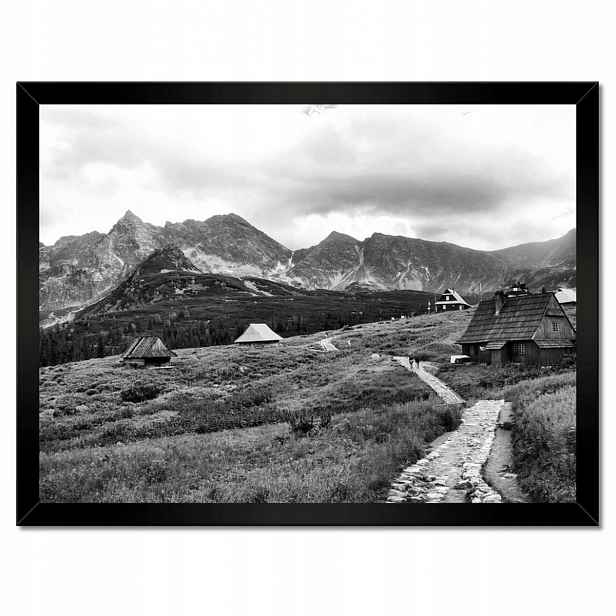 Plakáty v rámu 40x30 Tatry Polské hory Pohled