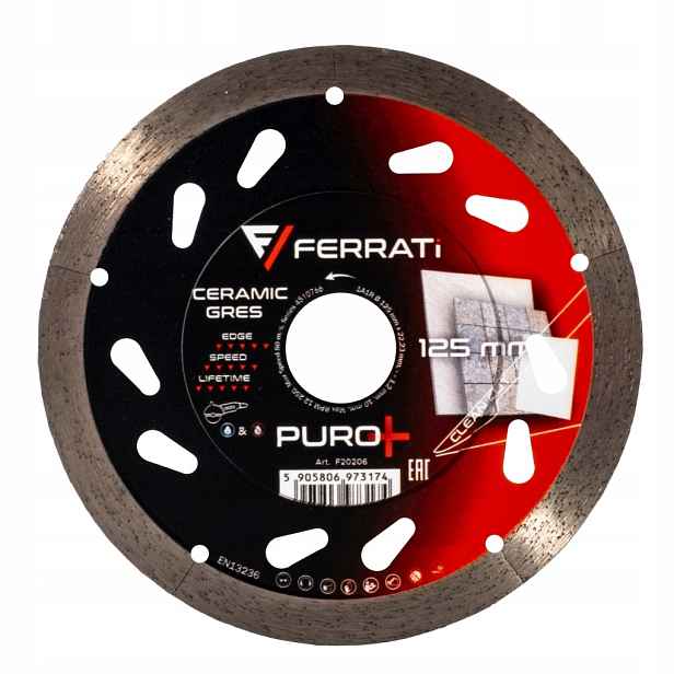 Diamantový řezací kotouč Ferrati Puro Plus 125 mm