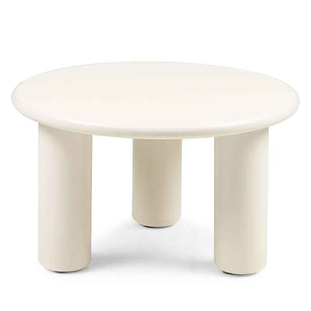 Hector Konferenční stolek Blair 60 cm krémový