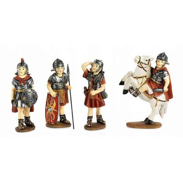 Sada legionářských vojáků na zdobení Betlémů – pro figurky o výšce 7 cm