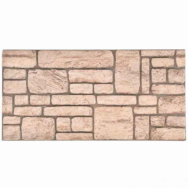 vidaXL Nástěnné panely 10 ks 100 x 50 cm Béžová EPS pěna