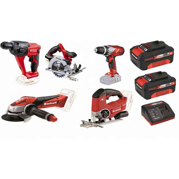 Einhell Sada Aku Elektrického Nářadí Power X Change