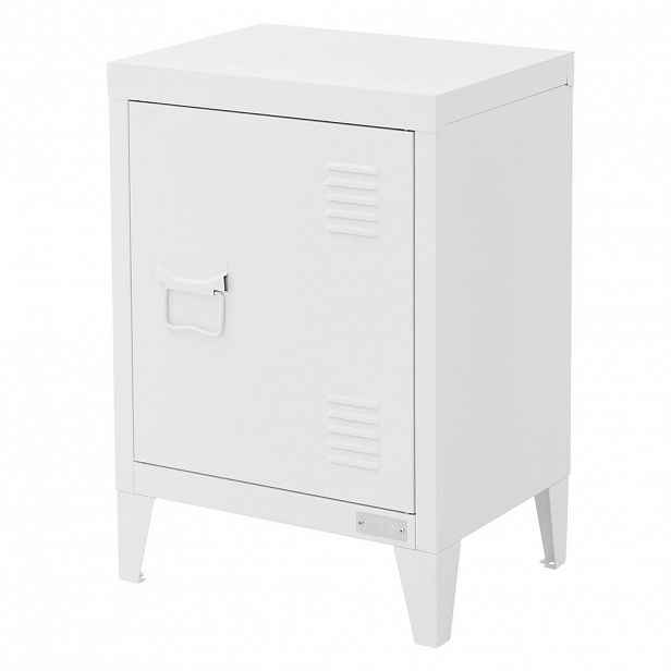 ML-DESIGN SKŘÍŇKA NA DOKUMENTY 40x30x57,5 cm bílá z oceli