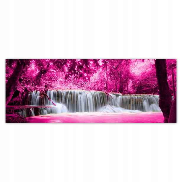 Fototapety flizelina 250x93 Růžový vodopád