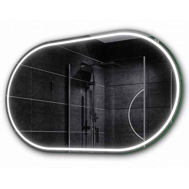 Led podsvícené koupelnové Zrcadlo 130x50 Palermo