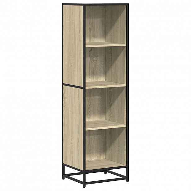 vidaXL Knihovna dub sonoma 40x35x139 cm kompozitní dřevo