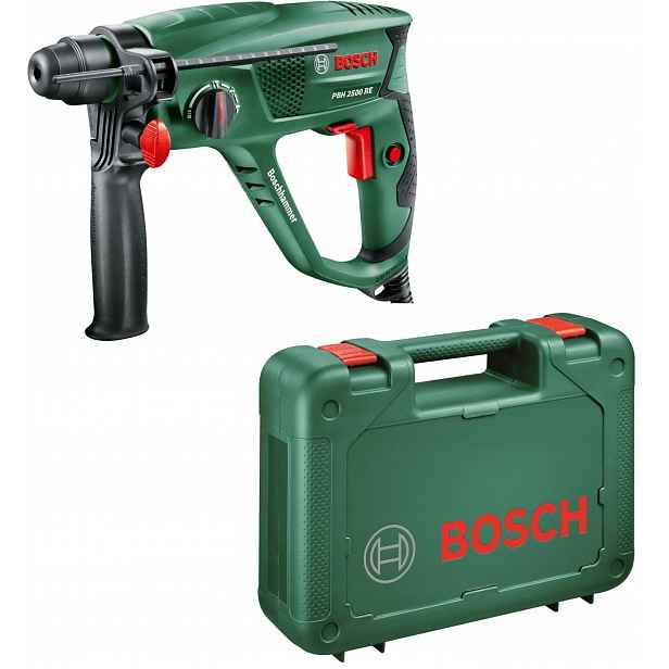 Kombinované vrtací-sekací kladivo Sds Plus Bosch 1,9 J Pbh 2500 Re Síťové vrtací kladivo