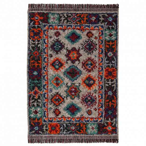 Flair Rugs KOBEREC S VYSOKÝM VLASEM, 133/190 cm vícebarevná