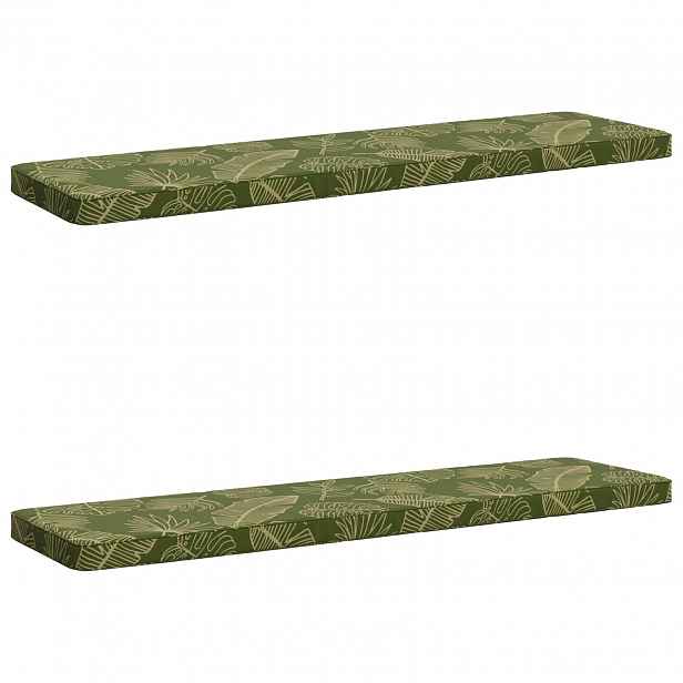 vidaXL Sady polštářů na lavici (2 kusy) VUGHT 2 ks 100% polyester