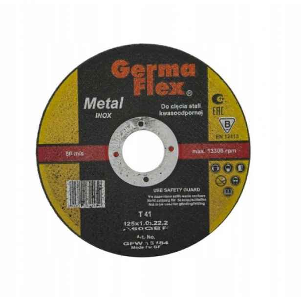 Kotouče Na Řezání Kovu Průměr 125 mm 1 mm Inox 50 Ks