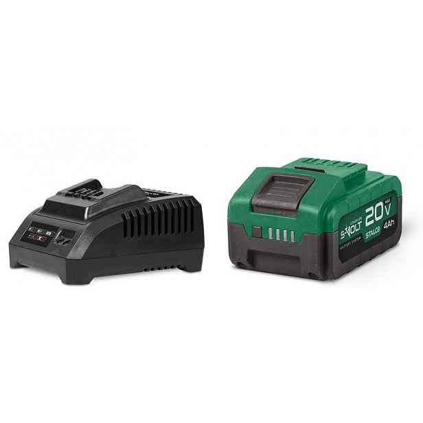 Stalco Startovací Sada Akumulátor 4AH Nabíječka S-97391 S-97383 20V Kpl