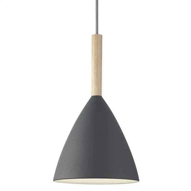 Závěsná lampa Pure 20 Šedá kovová 1x40W max E 27 Nordlux