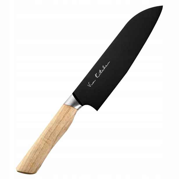 Satake Black Ash Japonský ostrý Nůž na Zeleniny 56 Hrc 17 cm
