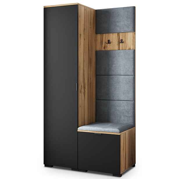 MASSENO MODERNÍ PŘEDSÍŇOVÁ SESTAVA LORI, 95/181/51 cm, dub Wotan