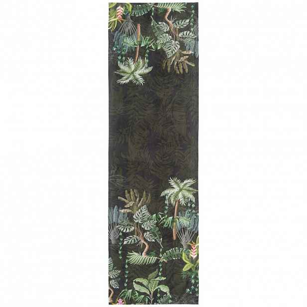 Esposa BĚHOUN NA STŮL, 45/150 cm, zelená, černá